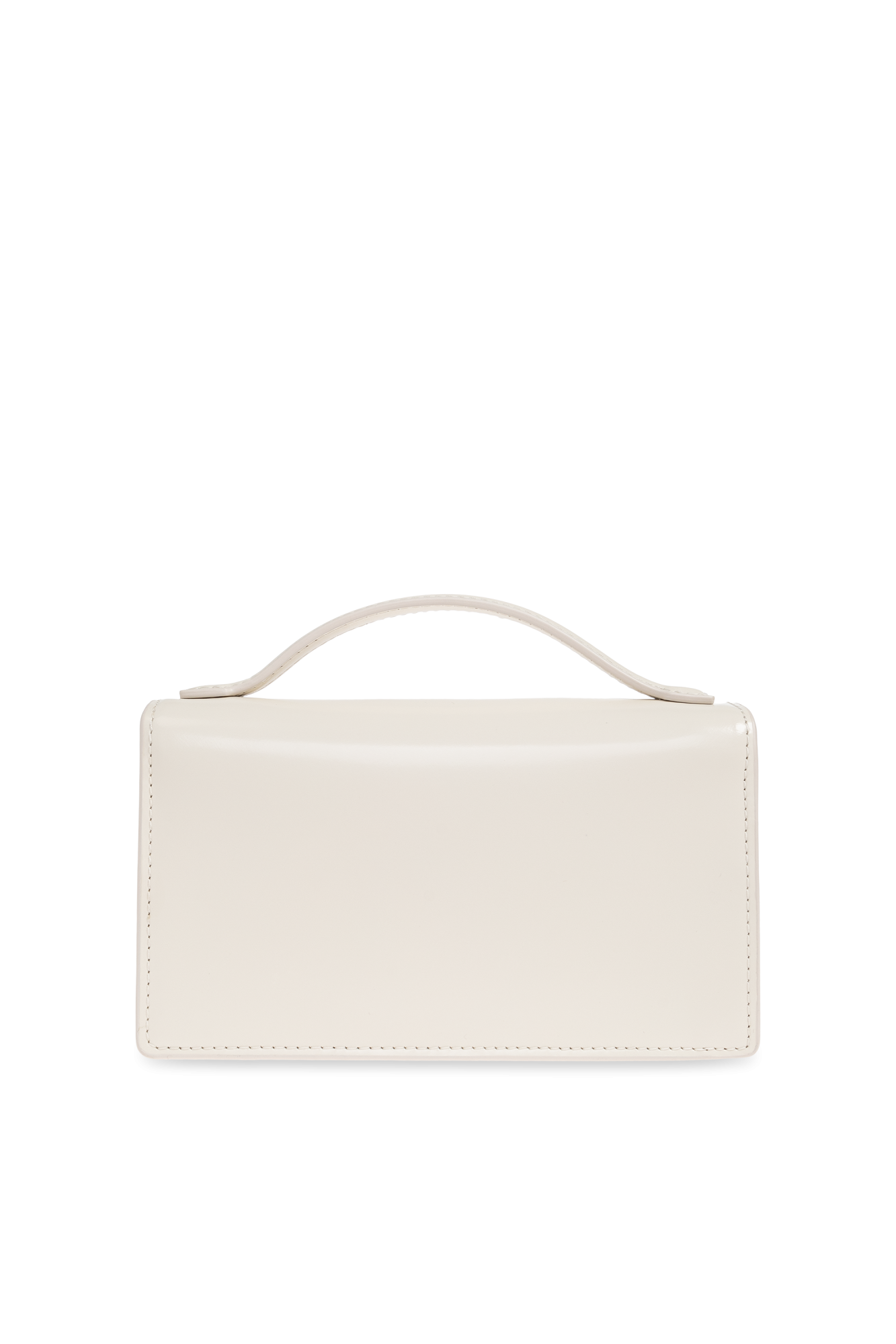 ショルダーバッグ Clear Handle Logo Shoulder Bag   mirror Cream Handbag 'The Glam Mirror Mini Bag' Marc Jacobs - Vitkac Canada